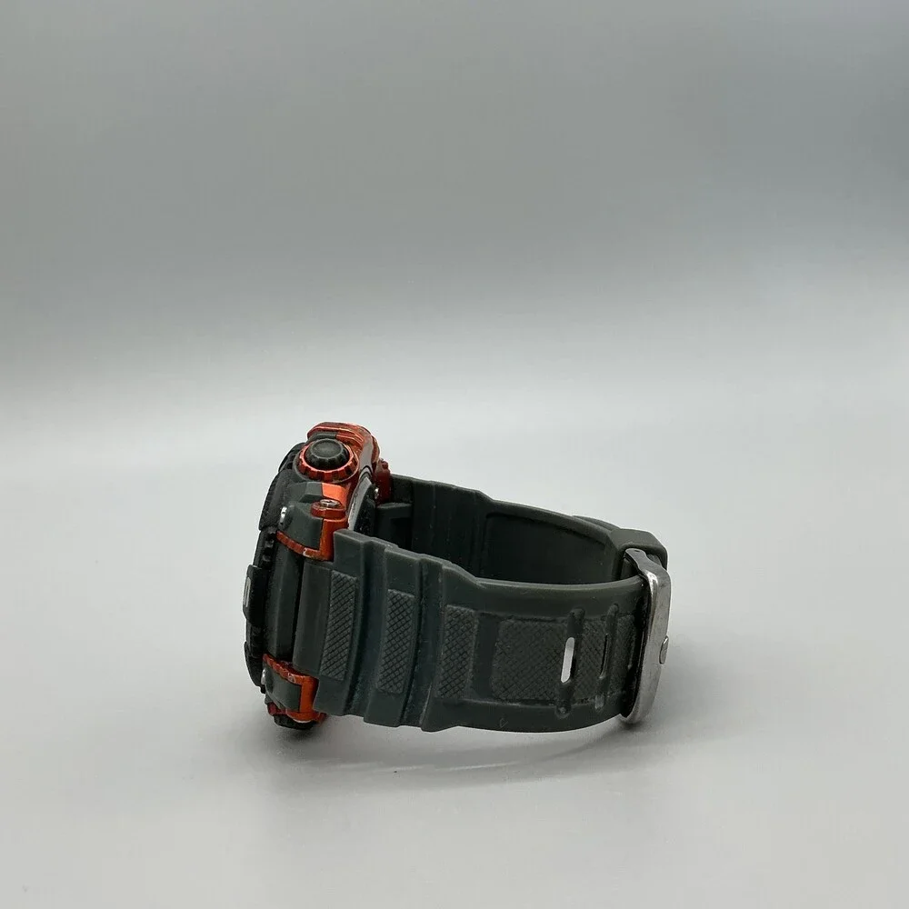 Armitron Pro Sport Mens Watch 54mm Orange Black Digital Chrono Alarm 100M
